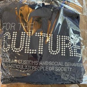 For The Culture Crystal Navy Blue Pullover Hoodie